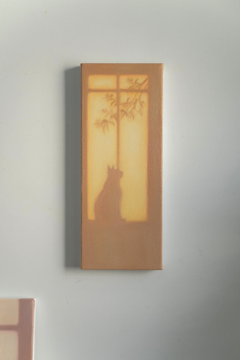 Texture & Light Oil Painting Series –Watching the Sunset III Nian San