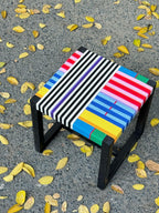 The "Central Perk" Trio: Hand-Woven Stools Good Monica