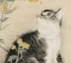 Chinese Mogu Bird-and-Flower Painting – Chasing Spring in the First Light Jing Li