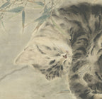 Chinese Mogu Bird-and-Flower Painting – Resting in Bamboo Shade Jing Li