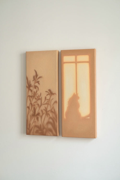 Texture & Light Oil Painting Series –Our Quiet Afternoon Nian San