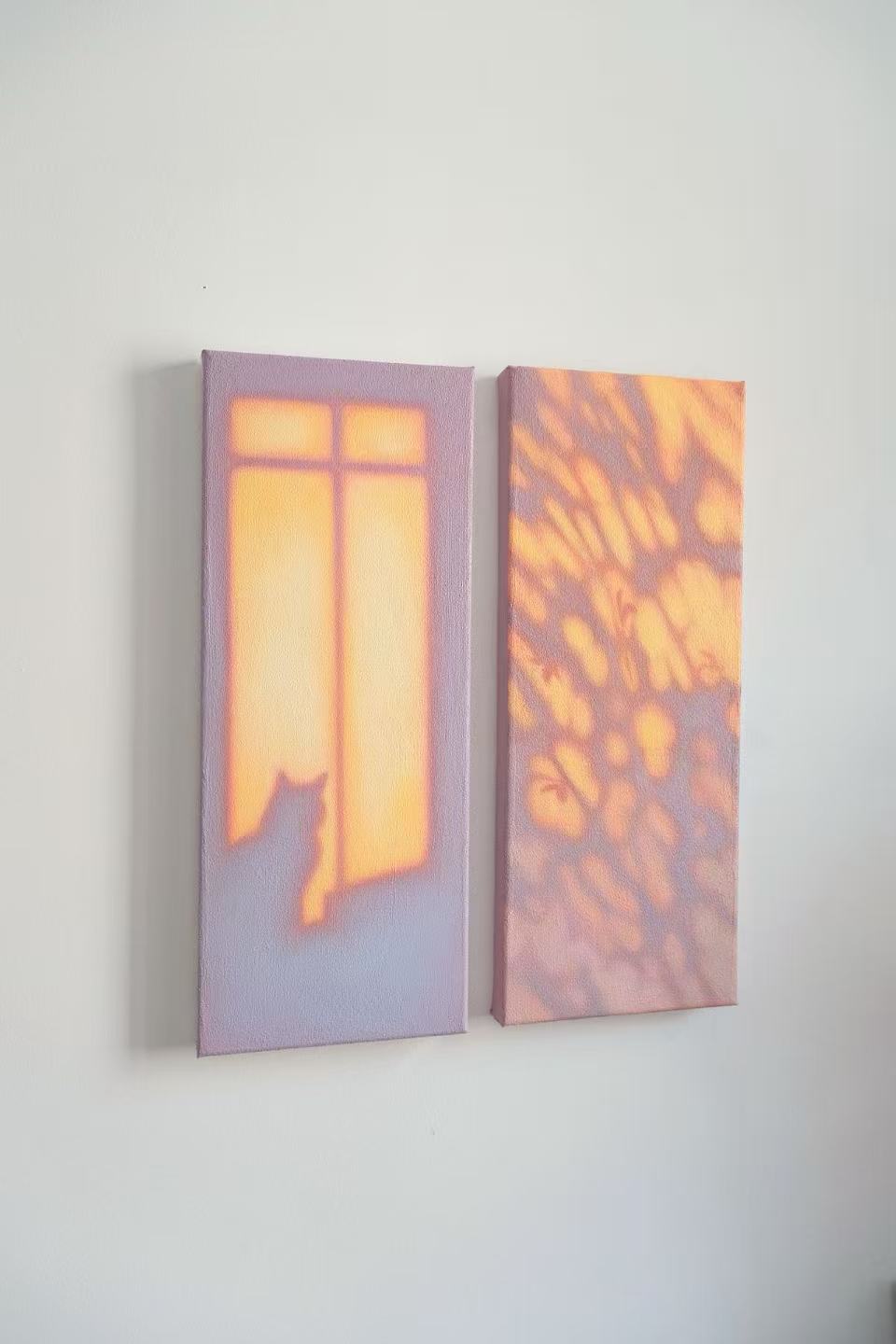 Texture & Light Oil Painting Series –Drifting Thoughts (Original 1/1) Nian San