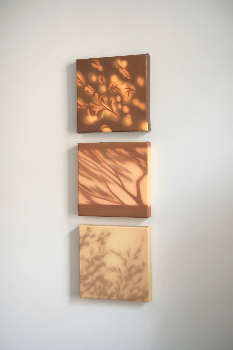 Texture & Light Oil Painting Series –Three-Line Poem II (Original 1/1) Nian San