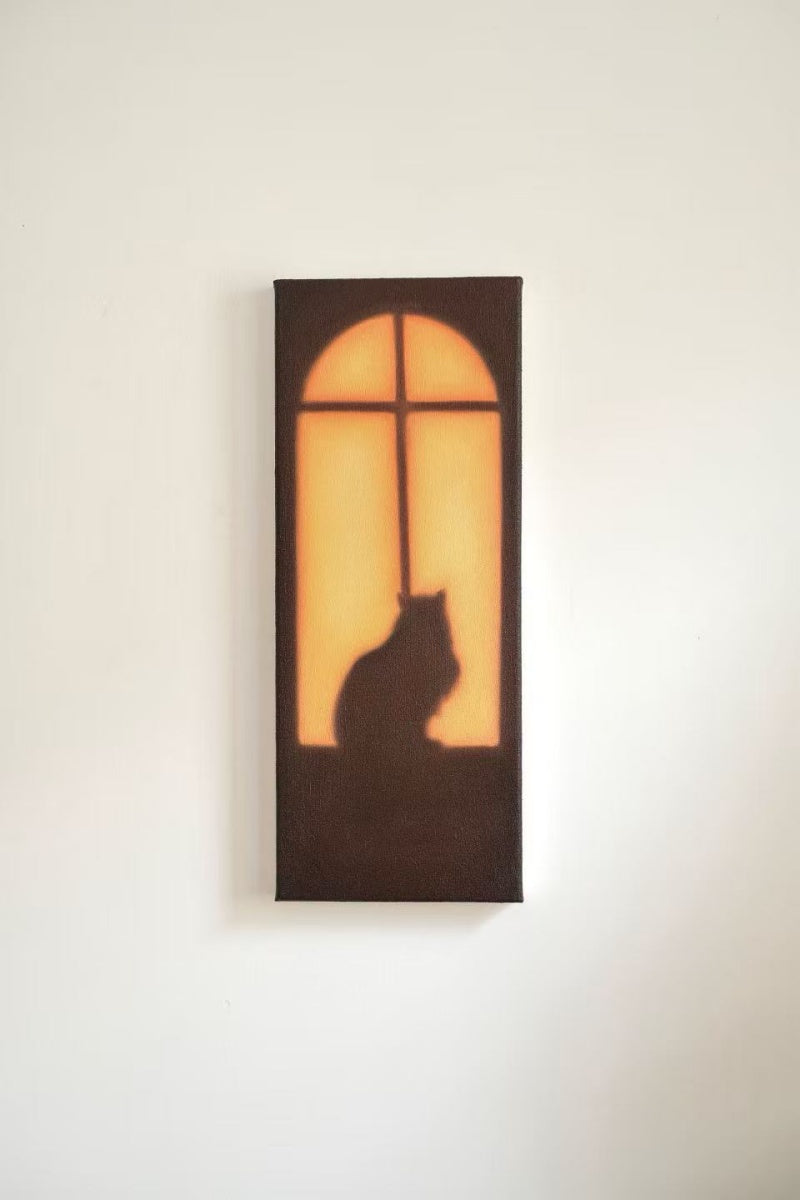 Texture & Light Oil Painting Series – Watching the Sunset II Nian San