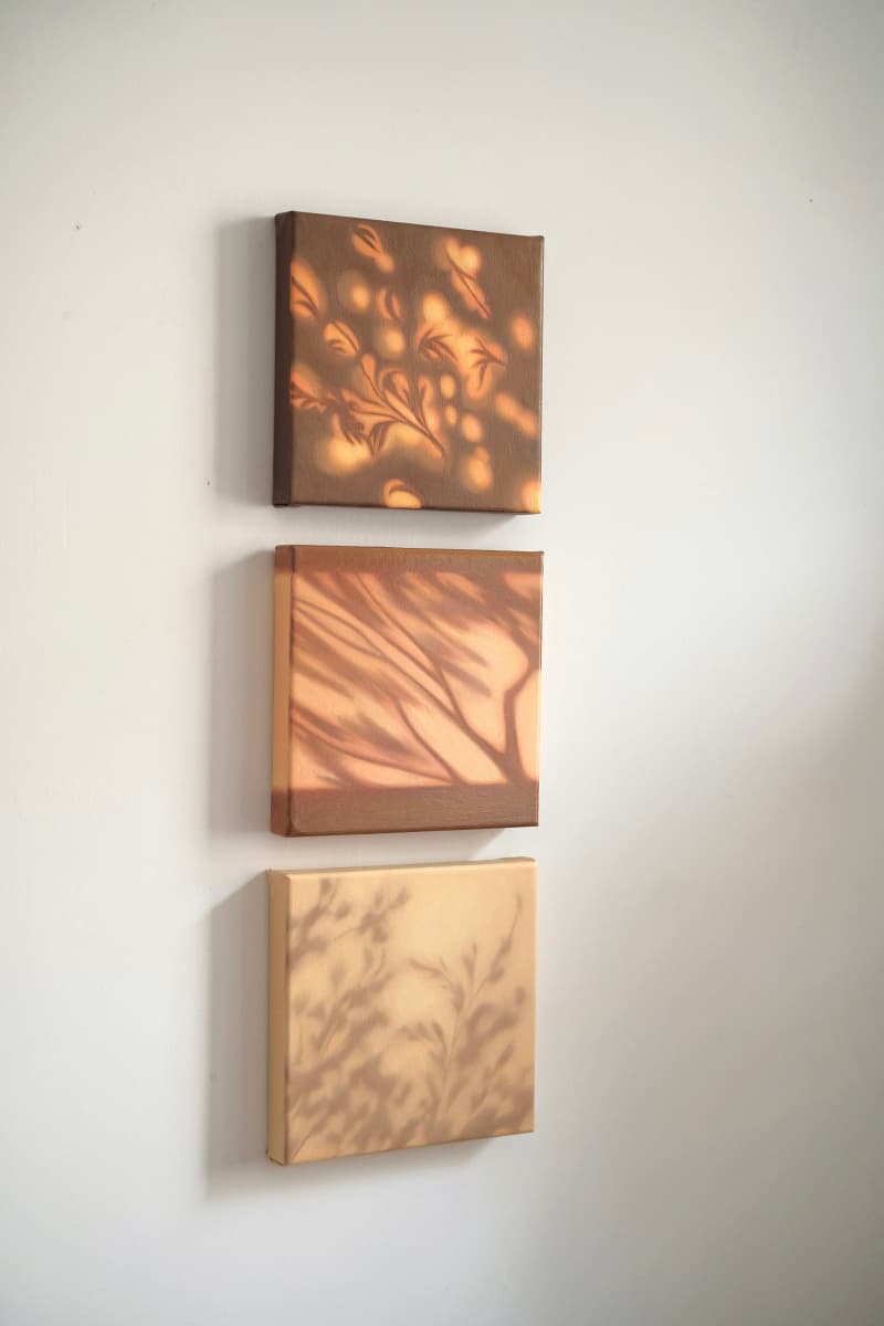 Texture & Light Oil Painting Series –Three-Line Poem II (Original 1/1) Nian San