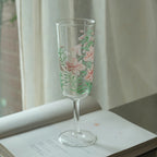 Lily Bloom Stem Glass by ShiYu ShiYu