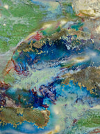 High-Temperature Glaze Ceramic Painting –Water Lily IV (Original 1/1) Xianyue Lee