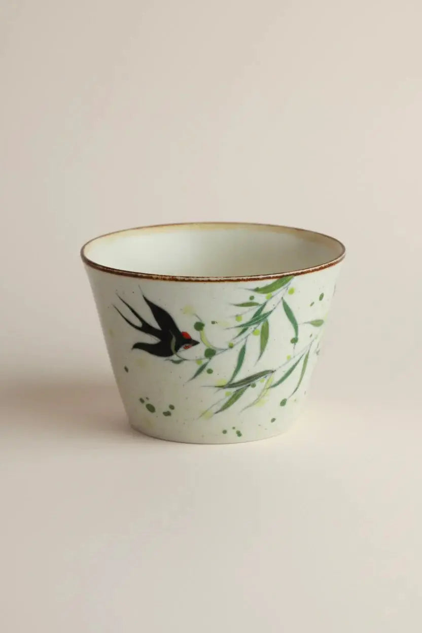 Willow & Swallow Choko Cup By ChiSu ChiSu