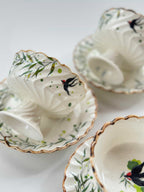 Willow & Swallow Hand-Painted Dessert Cup & Saucer Set Chi Su