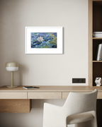 High-Temperature Glaze Ceramic Painting –Water Lily IV (Original 1/1) Xianyue Lee