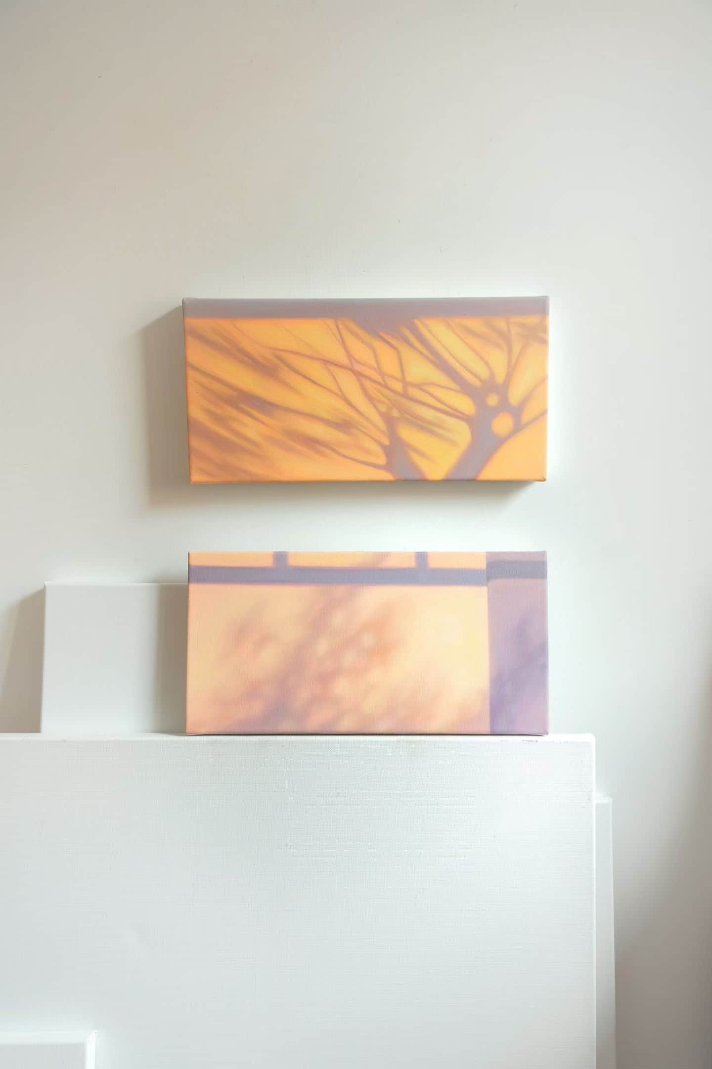 Texture & Light Oil Painting – Whispering Branches Nian San