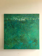Poetic Abstraction Series – Dancing Beneath the Tide (Original 1/1) Fengxi Ni